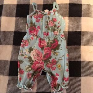 5/$25 Floral romper